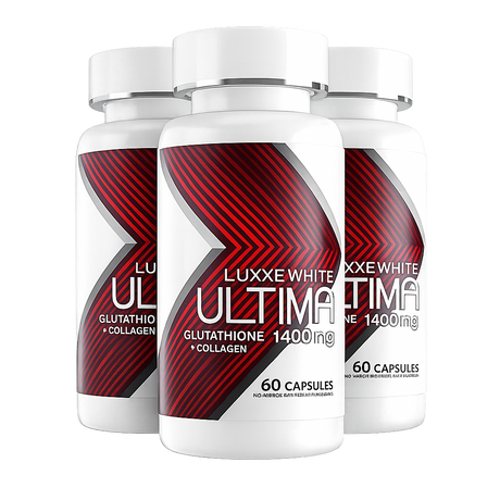 Luxxe White Ultima: Glutathione + Marine Collagen, 60 Capsules